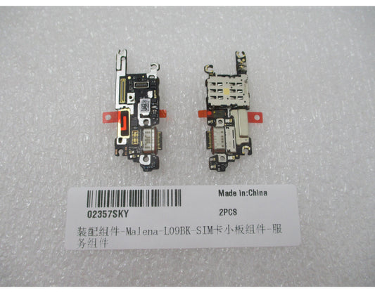 Placa cu Conector Incarcare - Microfon - Modul Cititor SIM Huawei Pura 90s Pro, Service Pack 02357SKY