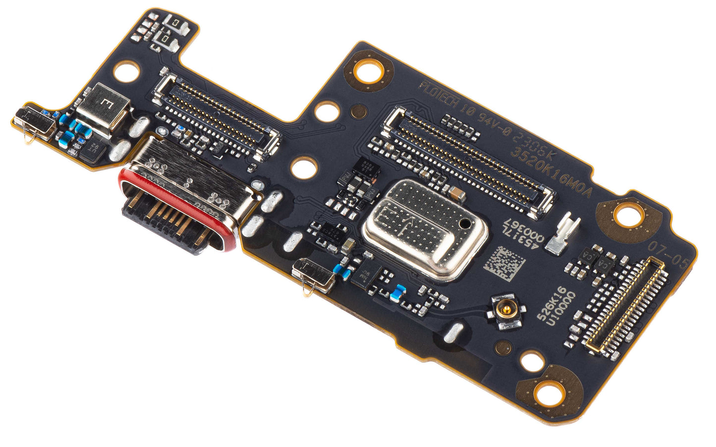 Placa cu Conector Incarcare - Microfon - Modul Cititor SIM Xiaomi Redmi Note 11 Pro+ 5G, Service Pack 560003K16U00