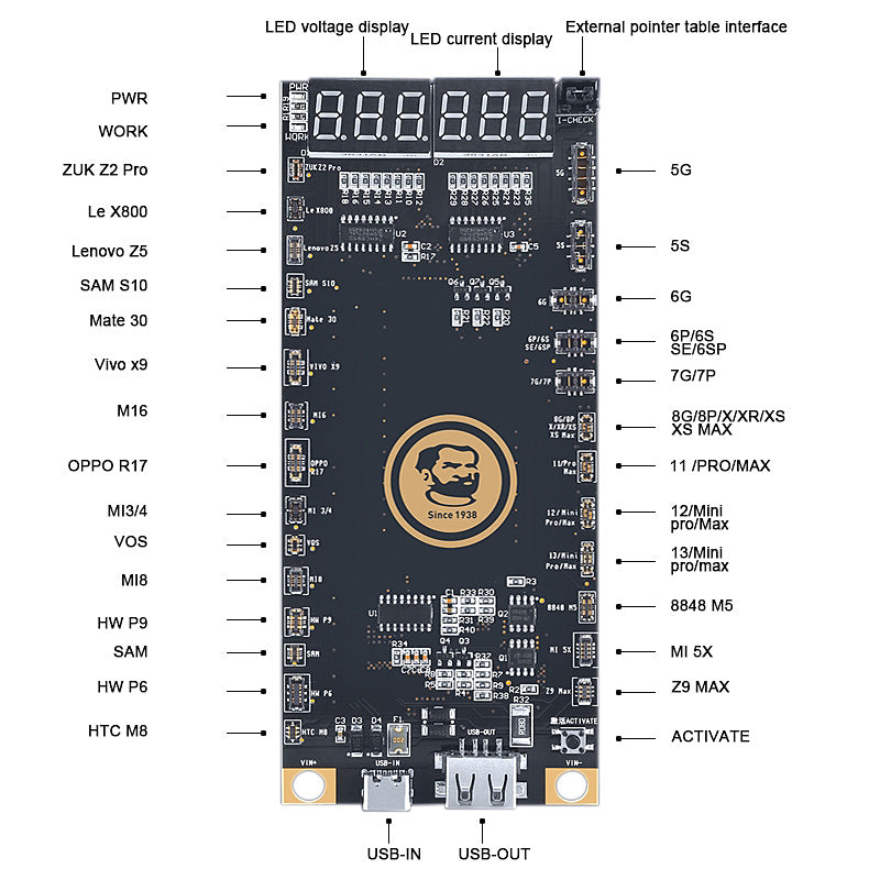 Alimentator Placa Mechanic BA27 pentru Apple iPhone / Android Series