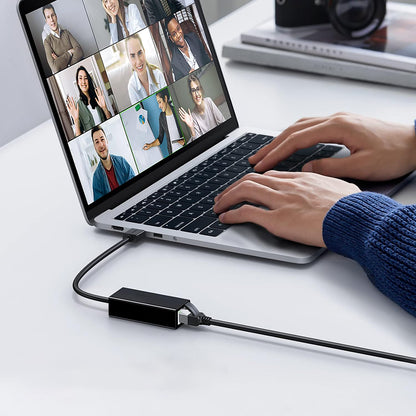 Placa Retea Techsuit AC19, RJ45, USB, Neagra