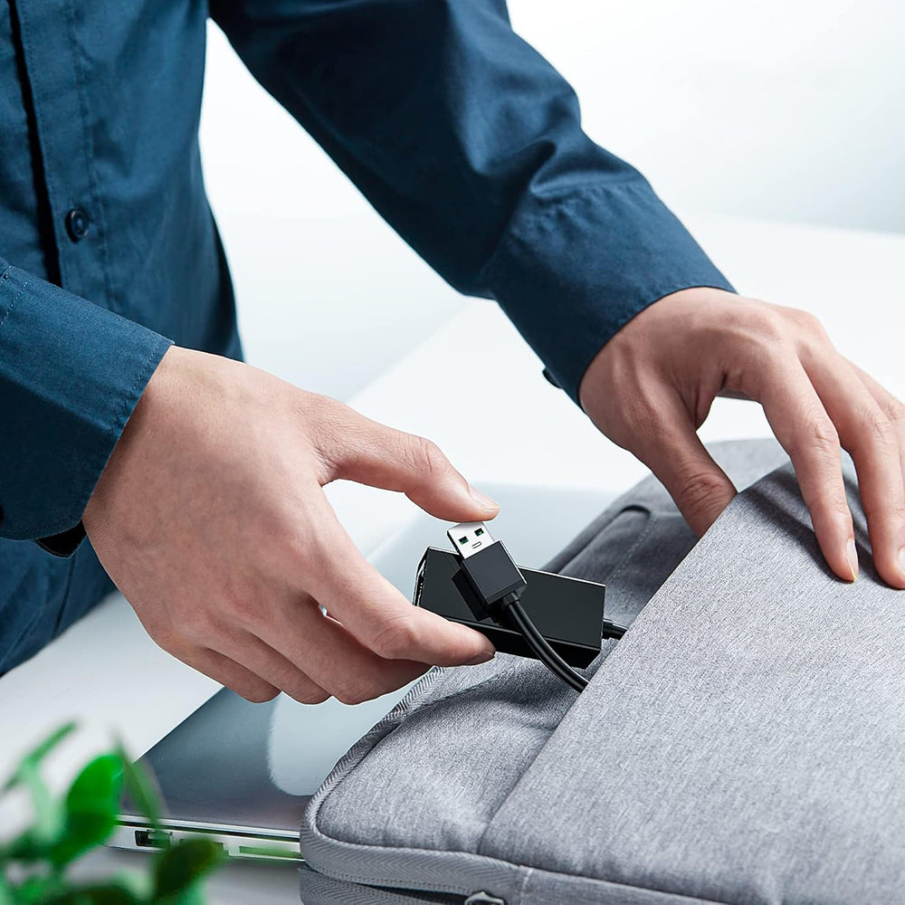 Placa Retea Techsuit AC19, RJ45, USB, Neagra