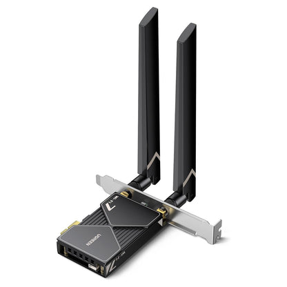 Placa Retea UGREEN BE6500 (55204), 1 x PCIe, Neagra