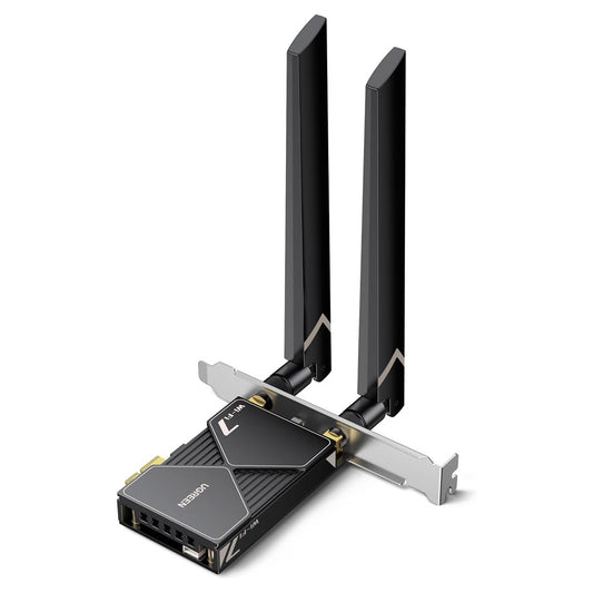 Placa Retea UGREEN BE6500 (55204), 1 x PCIe, Neagra