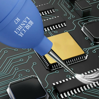 Pompa Aer Lanrui R7 pentru curatare dispozitive electronice, Albastra