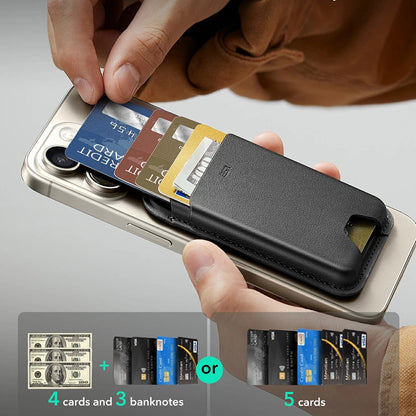 Portofel Magsafe, ESR, Boost, Bleumarin