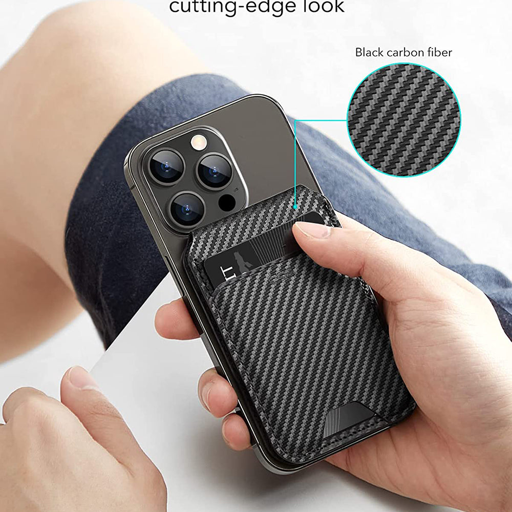 Portofel Magsafe, ESR, Carbon, Negru