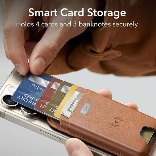 Portofel Magsafe, ESR, Classic Geo, Maro