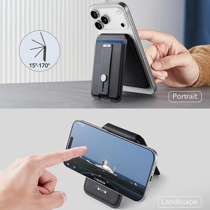 Portofel MagSafe, ESR, Findy my Wallet, Negru