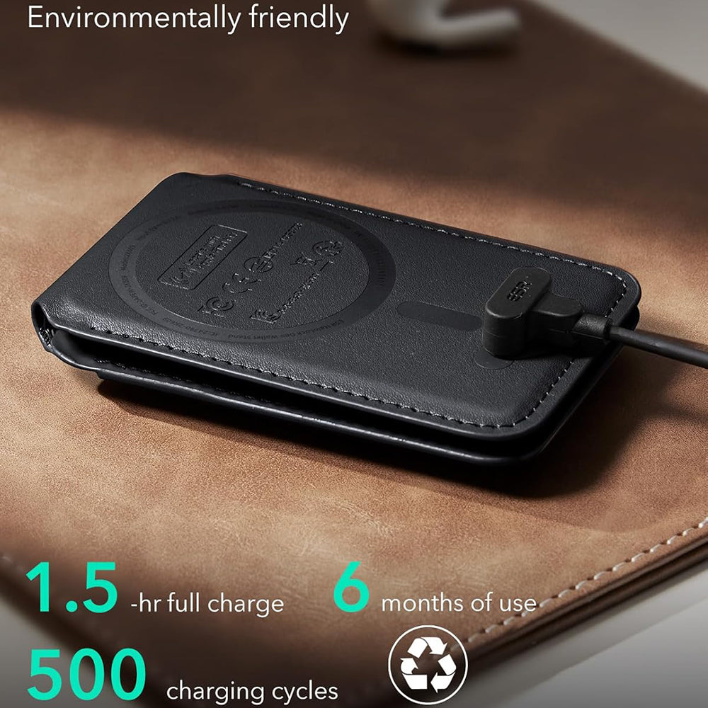 Portofel MagSafe, ESR, Findy my Wallet, Negru