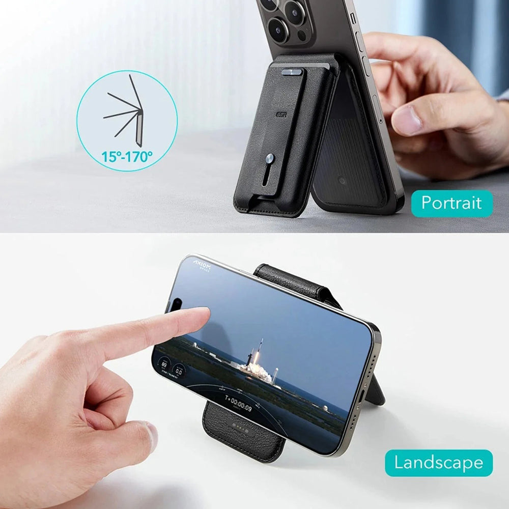 Portofel MagSafe, ESR, Findy my Wallet 3C, Negru