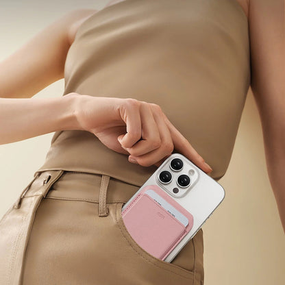 Portofel Magsafe, ESR, Stand, Alba