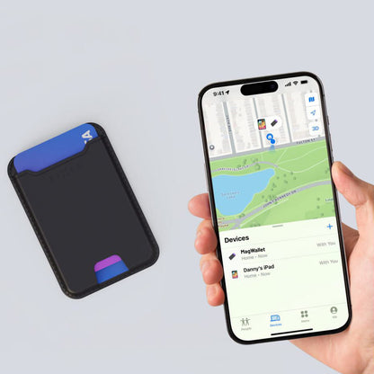 Portofel Magsafe, Fixed, Mag, Negru