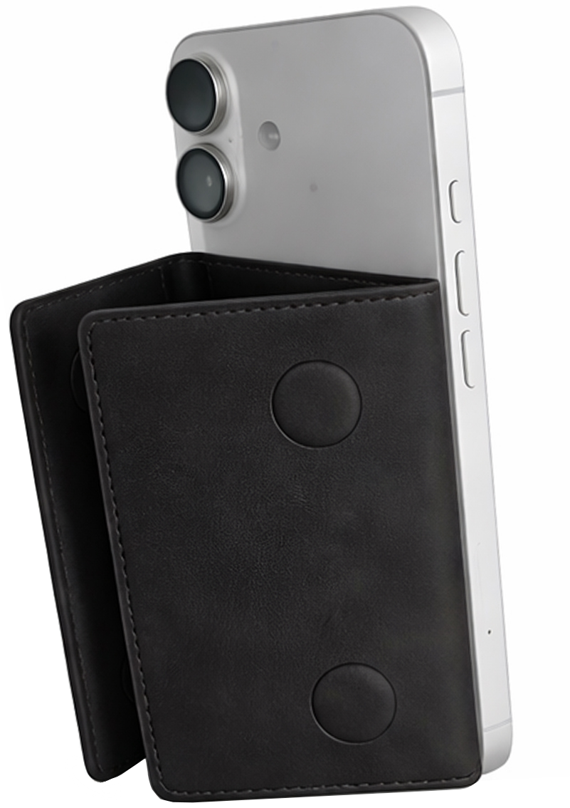 Portofel MagSafe, OEM, Triple Wallet, Negru