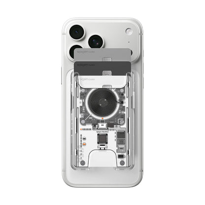 Portofel MagSafe, Spigen, Ultra Hybrid Zero One, Transparenta AFA11403