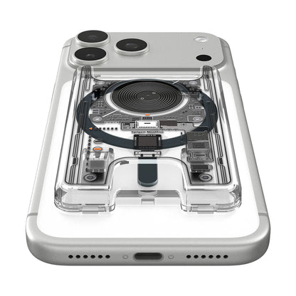 Portofel MagSafe, Spigen, Ultra Hybrid Zero One, Transparenta AFA11403
