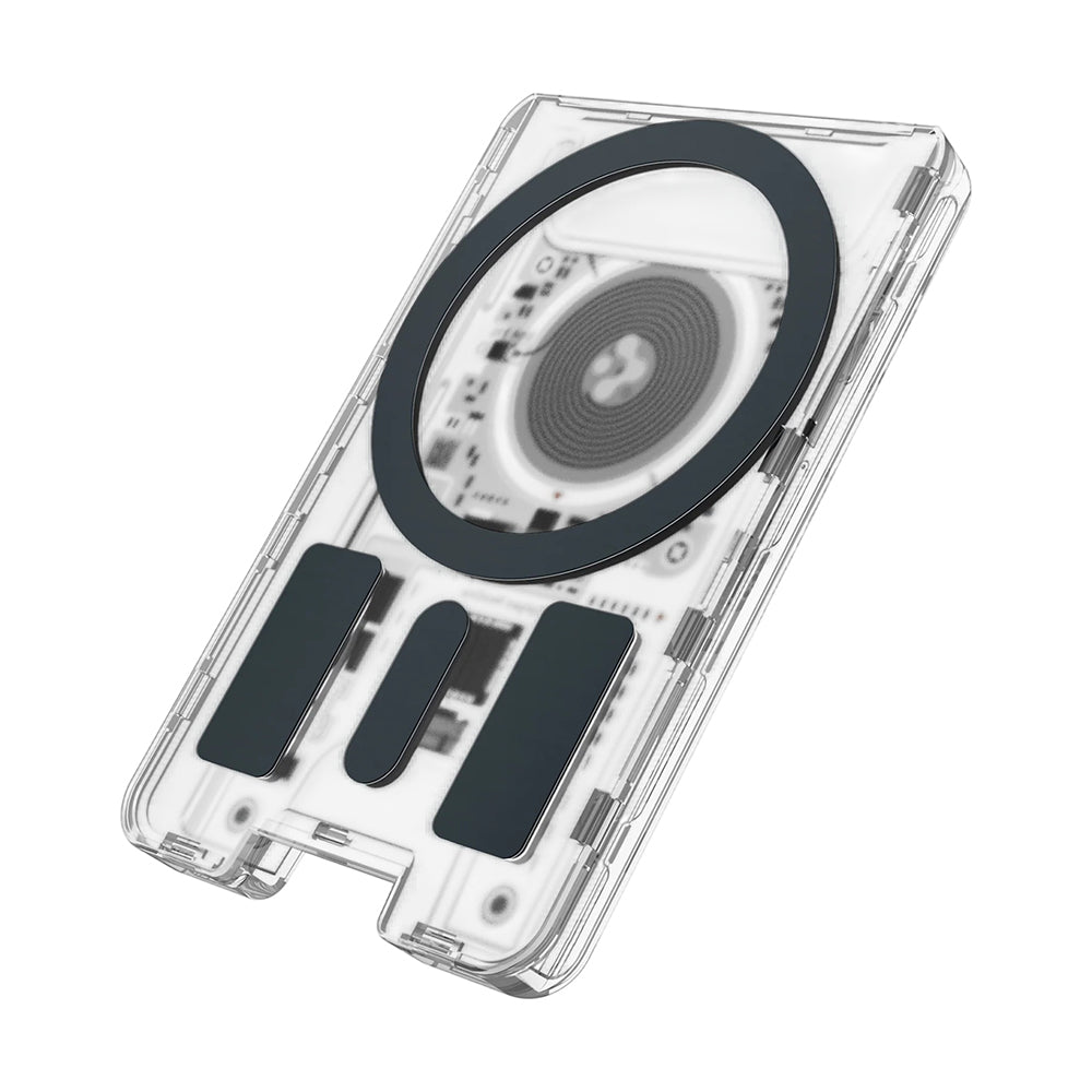 Portofel MagSafe, Spigen, Ultra Hybrid Zero One, Transparenta AFA11403