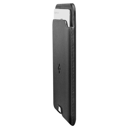 Portofel MagSafe, Spigen, Valentinus MagFit , Negru AFA11337