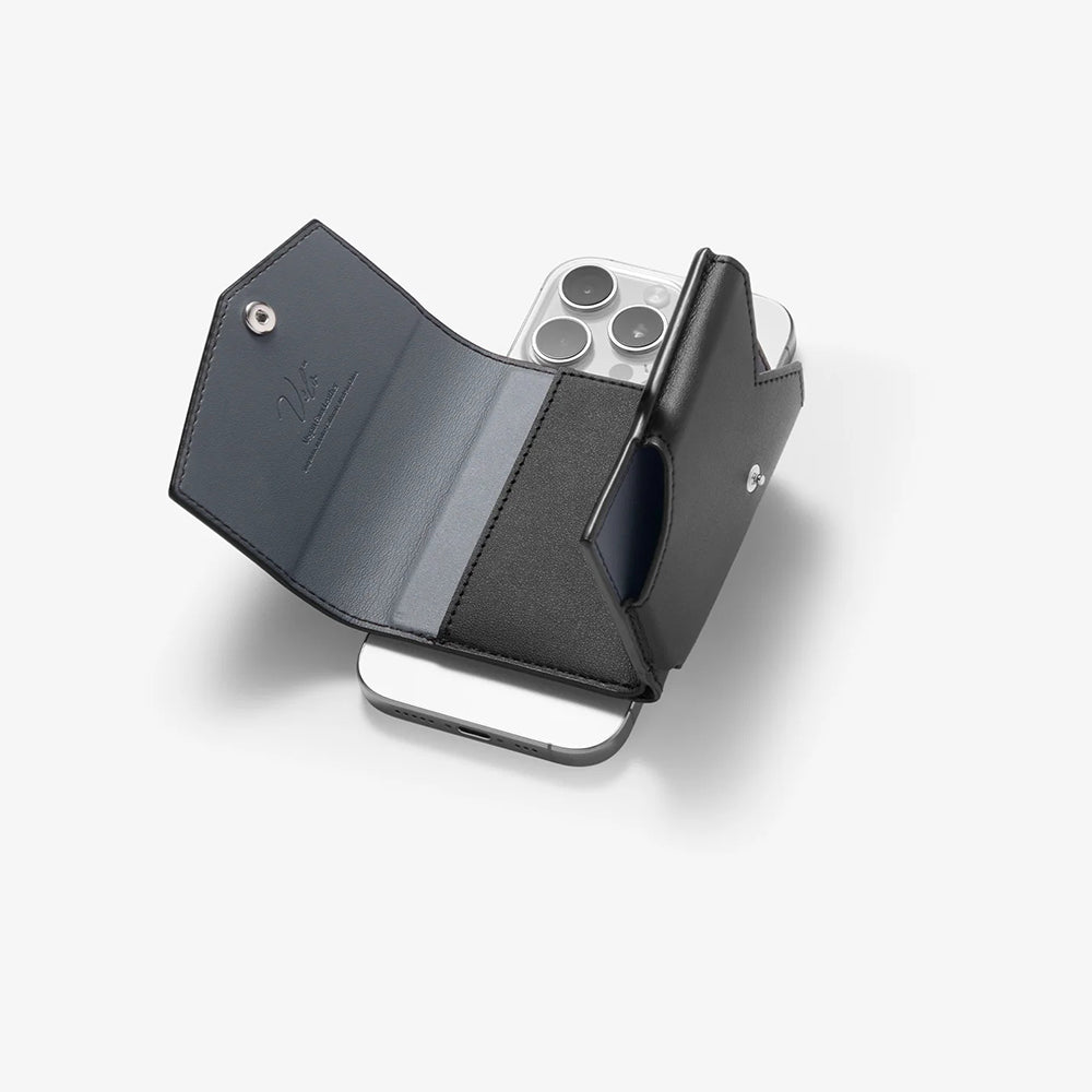 Portofel Magsafe, Spigen, Valentinus Pro, Negru