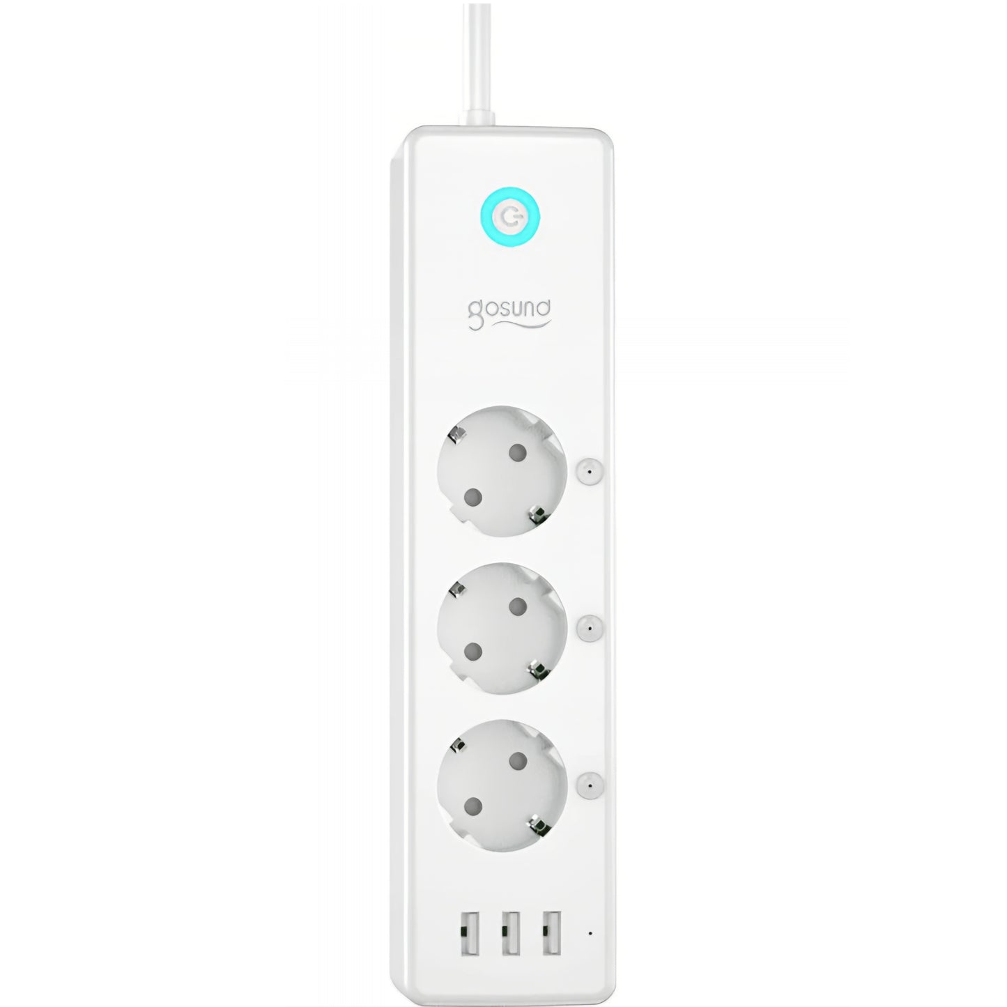 Prelungitor Gosund P1 Plus, Wi-Fi, 3 x Schuko