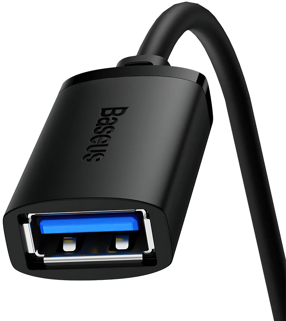 Prelungitor USB 3.0 Baseus AirJoy Series, 1.5m, Negru B00631103111-02