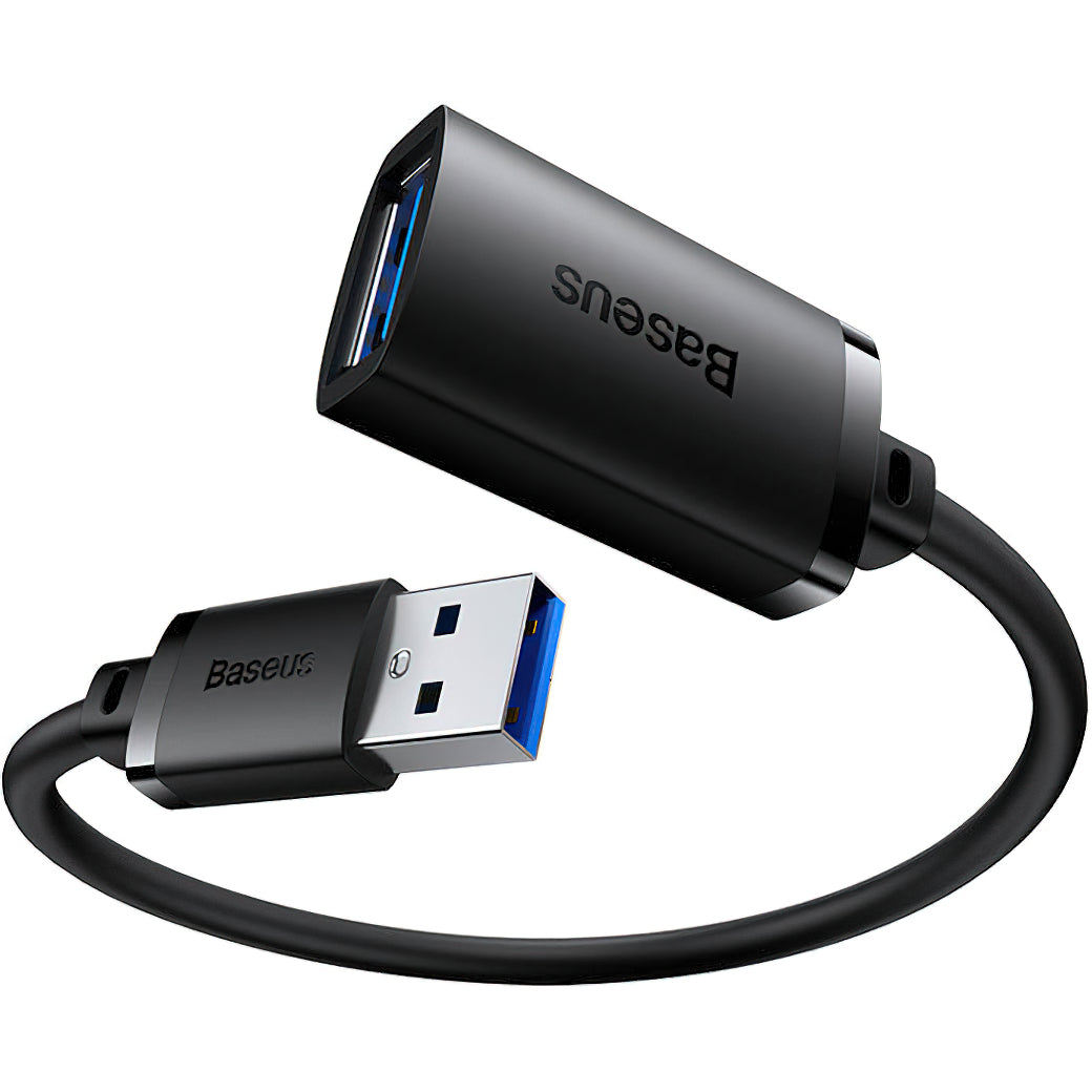 Prelungitor USB 3.0 Baseus AirJoy Series, 1.5m, Negru B00631103111-02