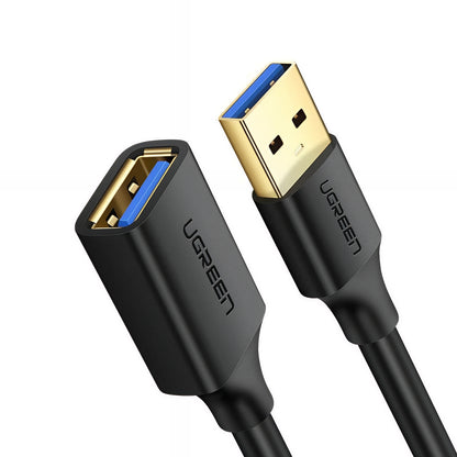 Prelungitor USB 3.0 UGREEN US129, 2m, Negru