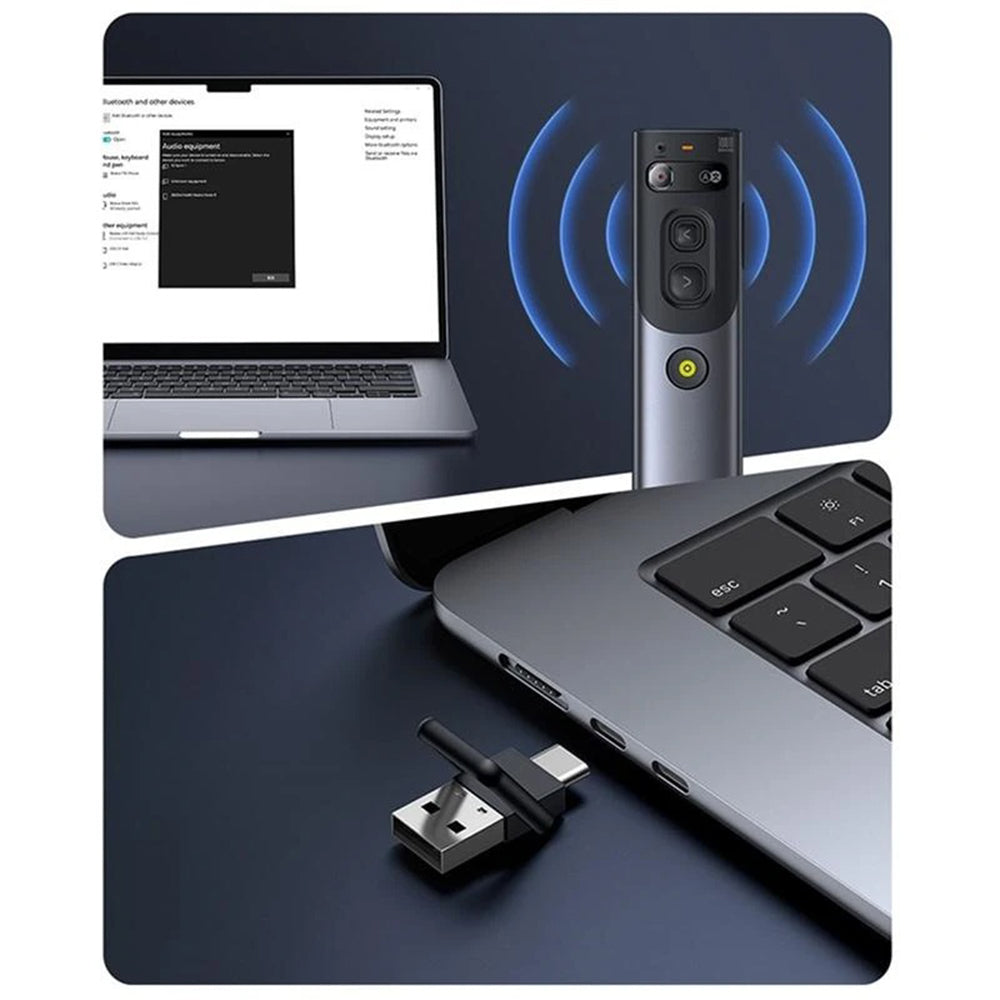 Presenter Wireless Baseus Orange Dot, Gri B00231700811-00