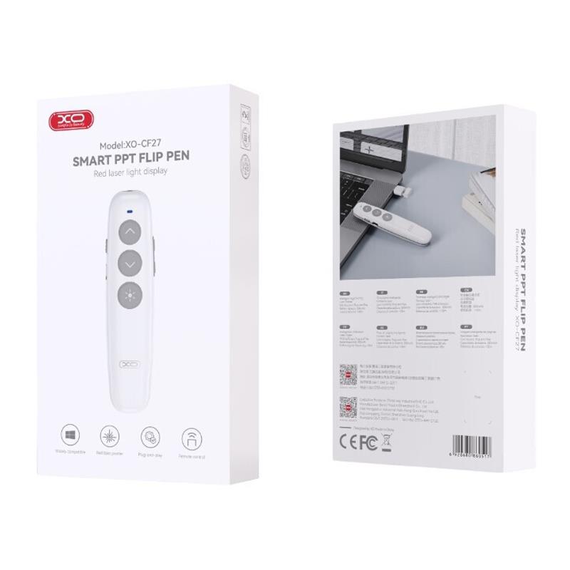 Presenter Wireless XO Design CF27, Alb