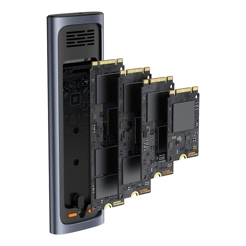 Rack Baseus FlyJoy Series pentru SSD SATA M.2 NVMe, Gri B00760600811-02