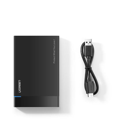 Rack UGREEN US221 pentru HDD / SSD SATA 2.5inch, USB 3.2, Negru