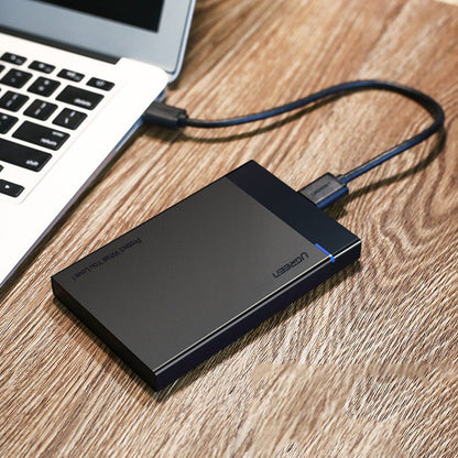 Rack UGREEN US221 pentru HDD / SSD SATA 2.5inch, USB 3.2, Negru