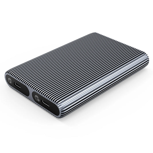Rack Orico AM2C3-2SN Dual Disk pentru SSD M.2 NVMe, Gri