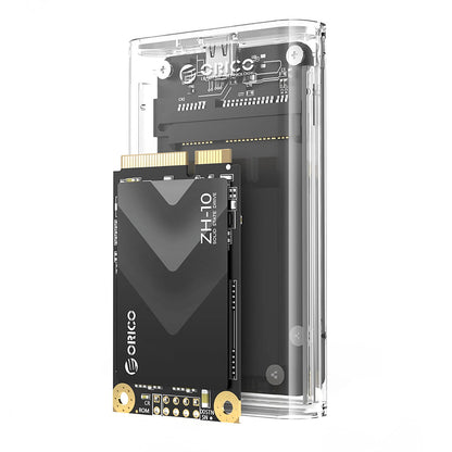 Rack Orico TC10-MS pentru SSD mSATA, Transparent