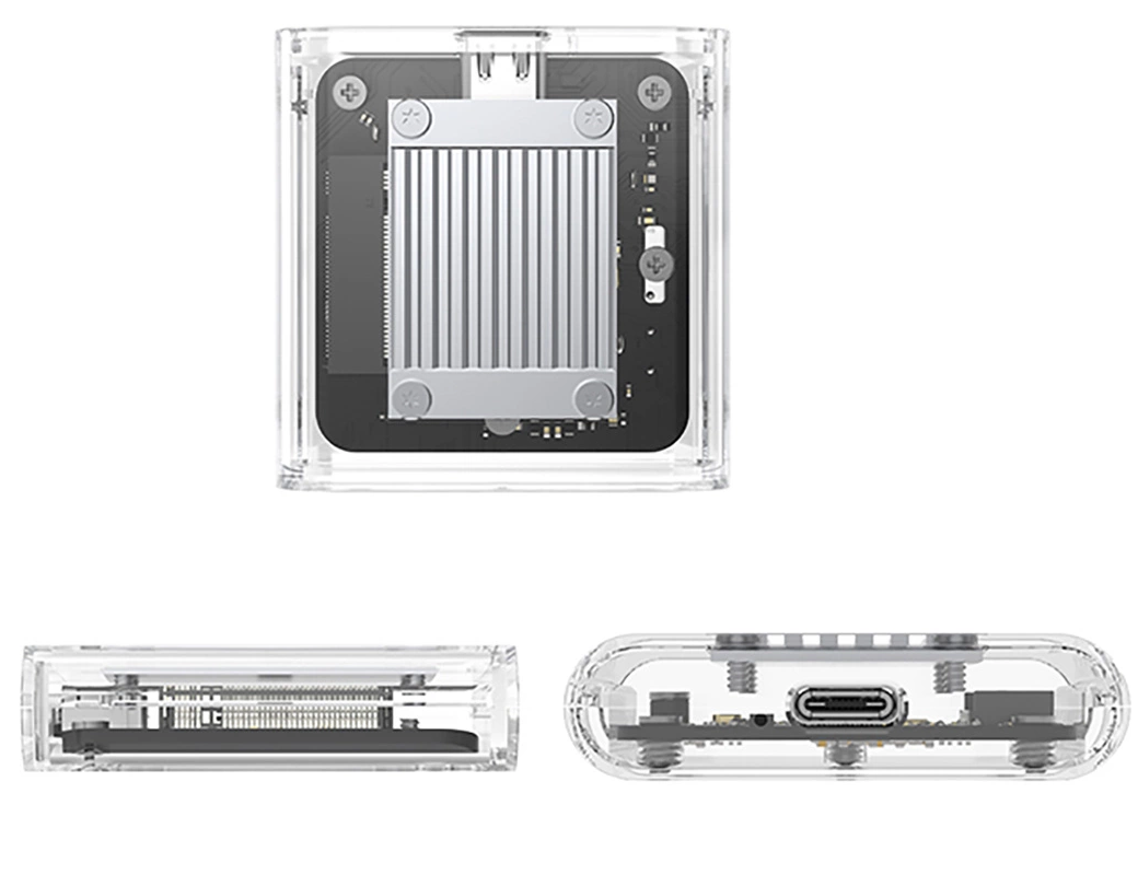 Rack Orico TC20-M2-10G pentru SSD M.2 NVMe 2230, Transparent