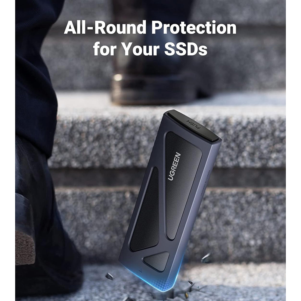 Rack UGREEN CM578 pentru SSD M.2 NVMe, Gri