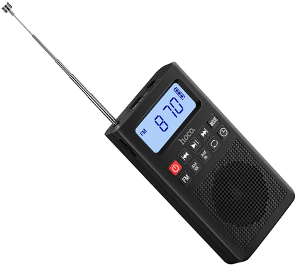 Radio Portabil HOCO HI51, Negru