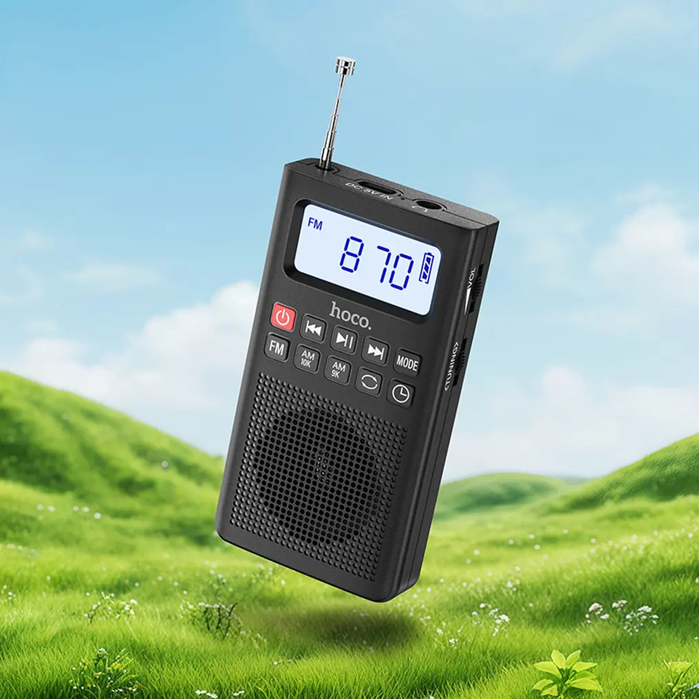 Radio Portabil HOCO HI51, Negru