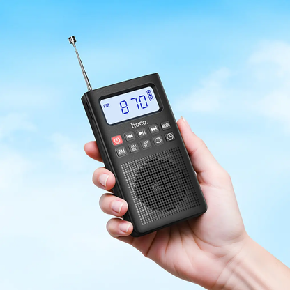 Radio Portabil HOCO HI51, Negru
