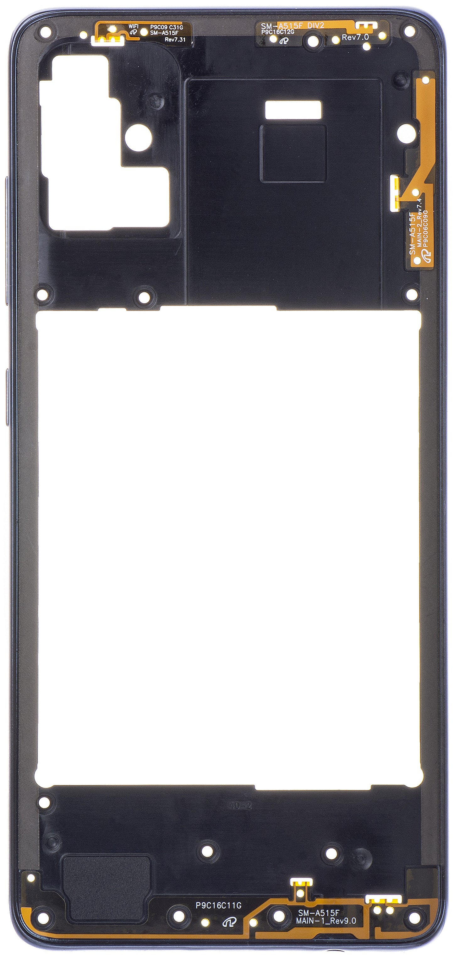 Carcasa Mijloc Samsung Galaxy A51 A515, Neagra