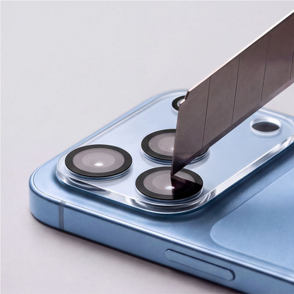 Rama protectie Camera Spate Tech-Protect Cam Fit+ pentru Apple iPhone 18 Pro Max, Sticla Securizata, Transparenta
