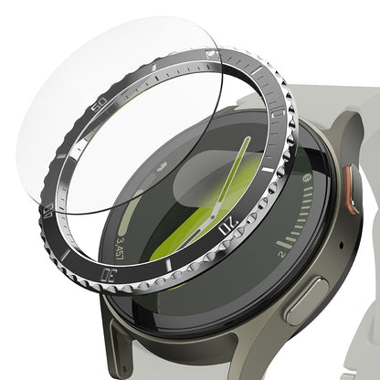 Rama Protectie Ringke Premium Styling pentru Samsung Galaxy Watch7 44mm, Model 4, Neagra