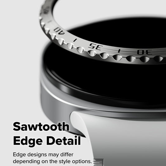 Rama Protectie Ringke Inner Styling pentru Samsung Galaxy Watch8 Classic, Argintie