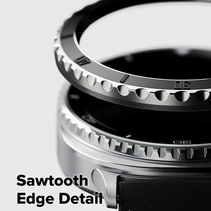 Rama Protectie Ringke Premium Styling pentru Samsung Galaxy Watch8 Classic, Neagra