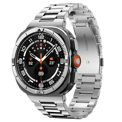 Rama Protectie Spigen Tune Pilot pentru Samsung Galaxy Watch Ultra2, Argintie ACS11616