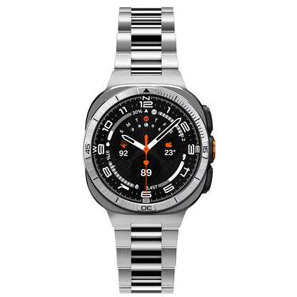 Rama Protectie Spigen Tune Pilot pentru Samsung Galaxy Watch Ultra2, Argintie ACS11616