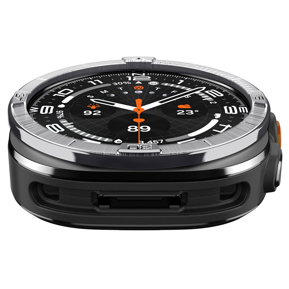 Rama Protectie Spigen Tune Pilot pentru Samsung Galaxy Watch Ultra2, Argintie ACS11616