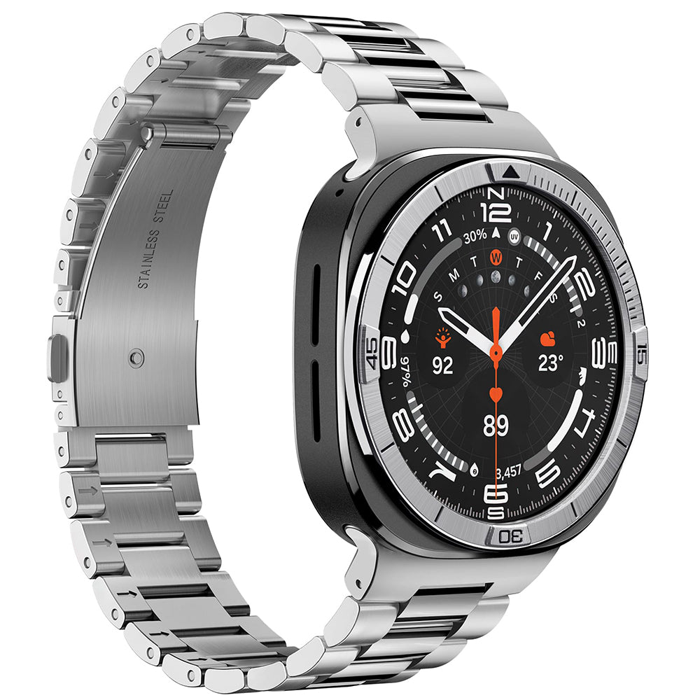 Rama Protectie Spigen Tune Pilot pentru Samsung Galaxy Watch Ultra2, Argintie ACS11616