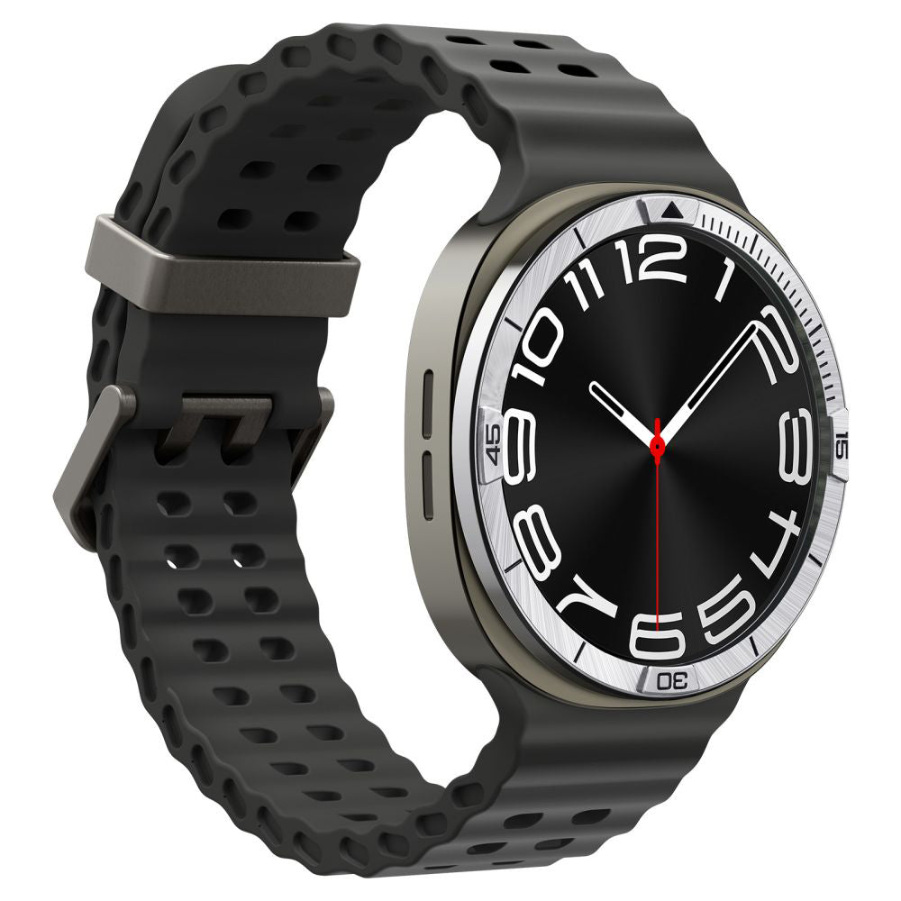 Rama Protectie Spigen Tune Pilot pentru Samsung Galaxy Watch8 44mm, Argintie