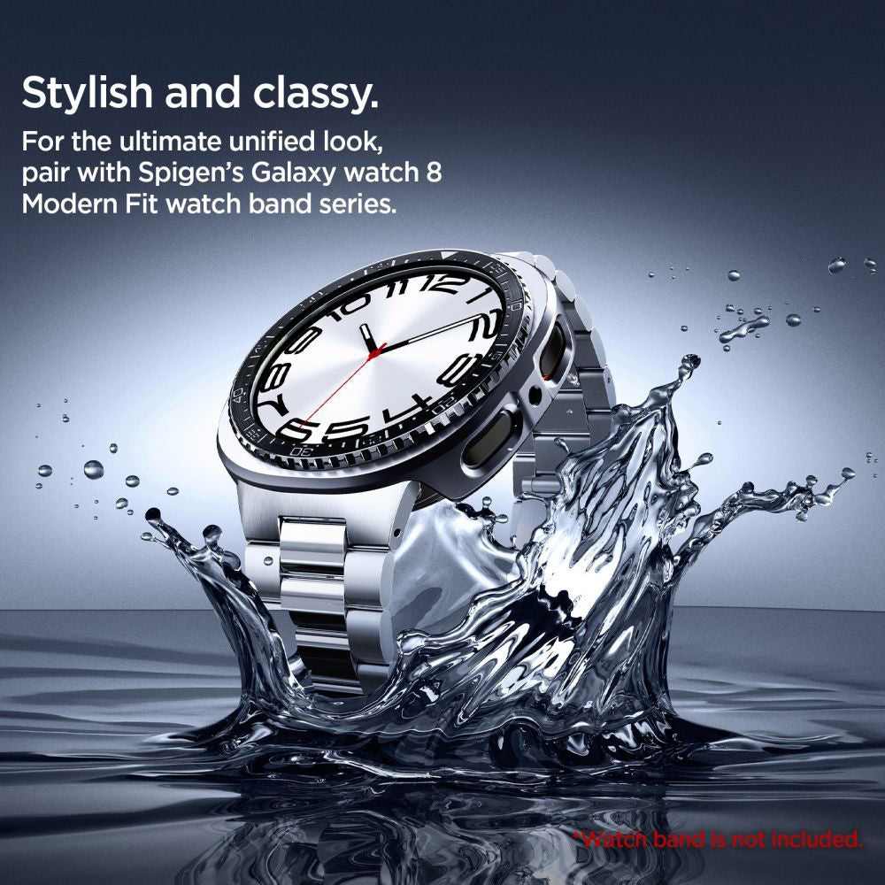 Rama Protectie Spigen Tune Pro Diver pentru Samsung Galaxy Watch8 44mm, Neagra