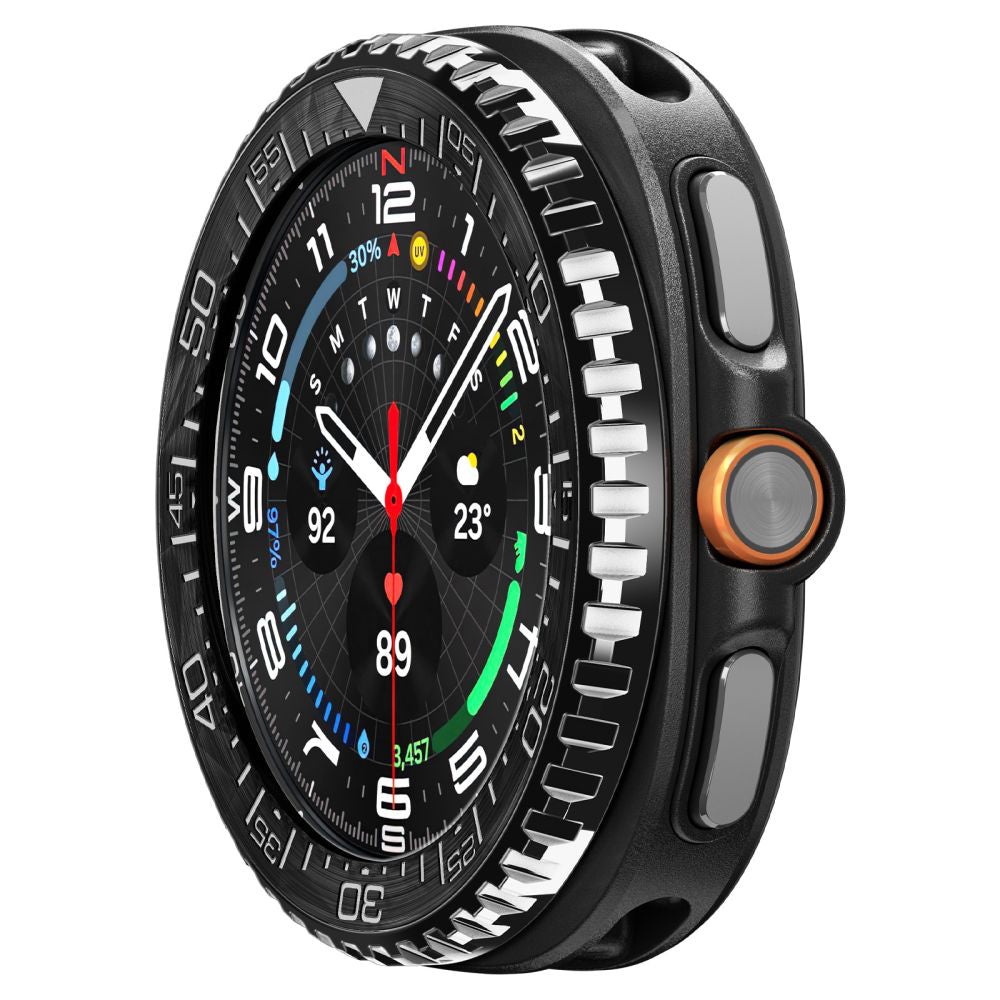 Rama Protectie Spigen Tune Pro Diver pentru Samsung Galaxy Watch8 Classic, Neagra